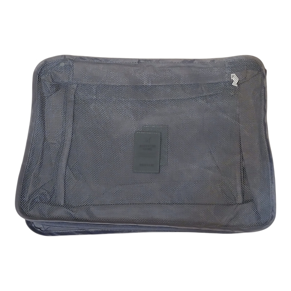 Suntribe Travel Set of Six Packing Cubes, Pouches Gray